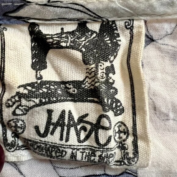 JAASE Floral Jumpsuit with Wide legs and Drawstring Waist size Small - Picture 6 of 7